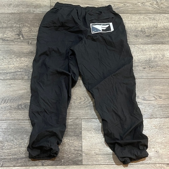 Nike Flight Series Basketball Black Track Pants Joggers Men’s Size Medium - Picture 8 of 11